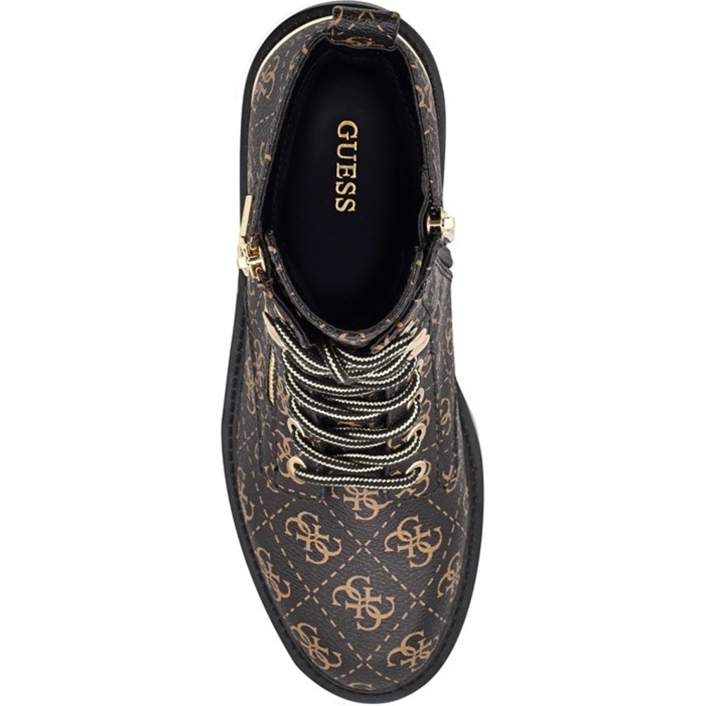 GUESS Women's Ferina Combat Boots - Picture 3 of 6